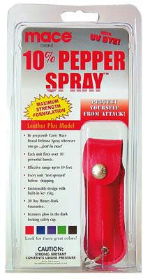 Mace® Pepper Spray Leatherette Holster - Black