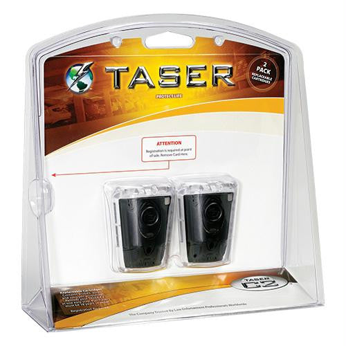 Taser Bolt, Pulse, and C2 Replacement Cartridges-Live 2 Pack.