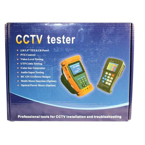 CCTV TESTER 2.8 inch LCD SCREEN, DC OUTPUT