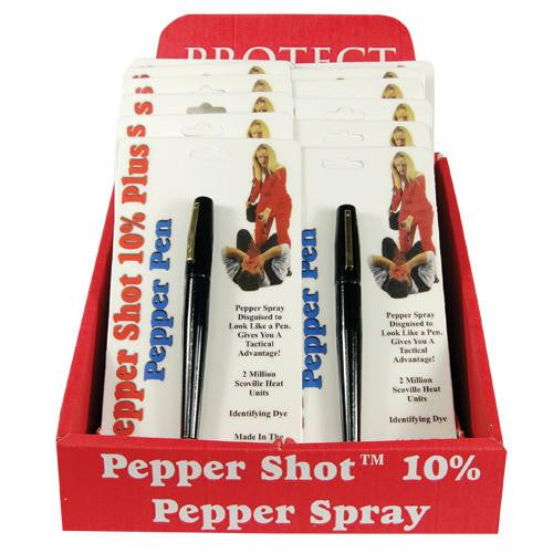 12 Pepper Pens with Counter Display