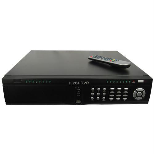 16 Channel HD DVR with 4TB hard drive