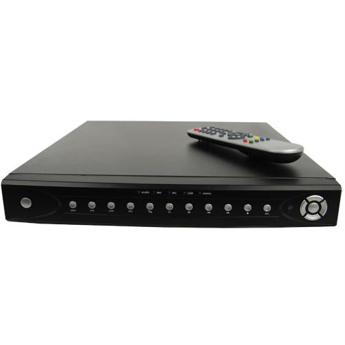 8 Channel HD DVR with a 4TB hard drive