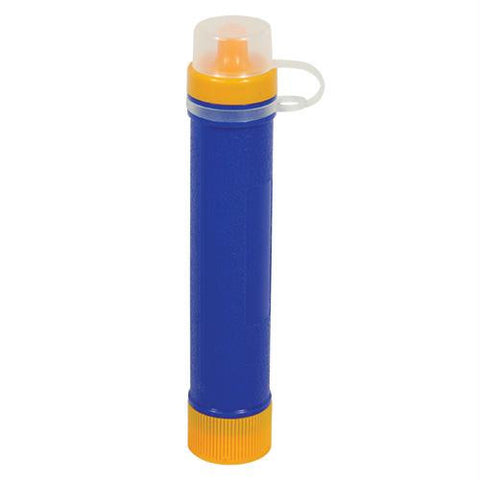 The portable water filter straw is a mini water filter system that turns rain, lake, mountain springs, streams, and river water into