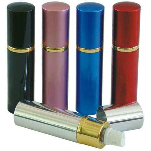 Pepper Shot Lipstick Pepper Spray Silver