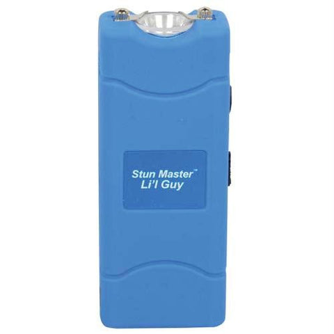 Stun Master Lil Guy 12,000,000 volts Blue Stun Gun W-flashlight and Nylon Holster