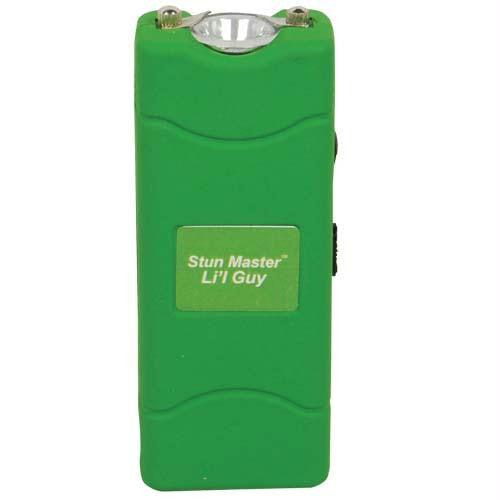 Stun Master Lil Guy 12,000,000 volts Green Stun Gun W-flashlight and Nylon Holster