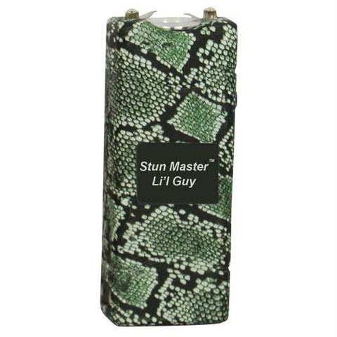 Stun Master Lil Guy 12,000,000 volts Snake Skin Stun Gun W-flashlight and Nylon Holster