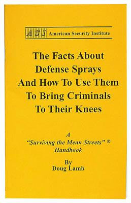 Tactical Defense Spray Book